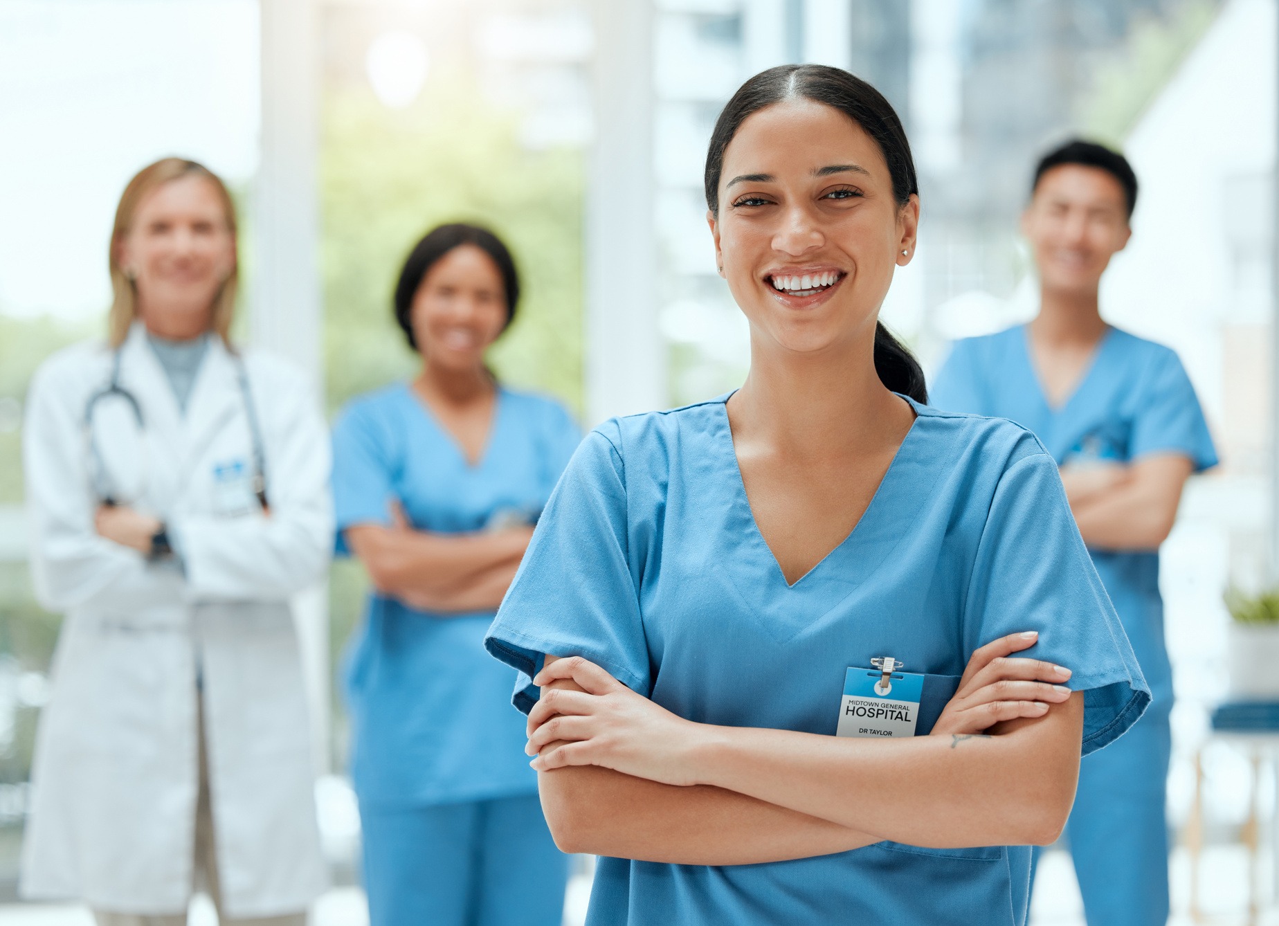 Healthcare professionals in Qatar